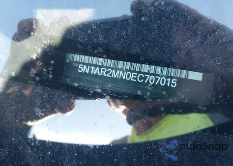 2014 Nissan Pathfinder Sl z USA, uszkodzony, nr VIN 5N1AR2MN0EC707015